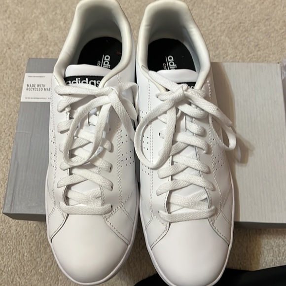 adidas Shoes Adidas Womens Leather Tennis Shoes White New Size 12